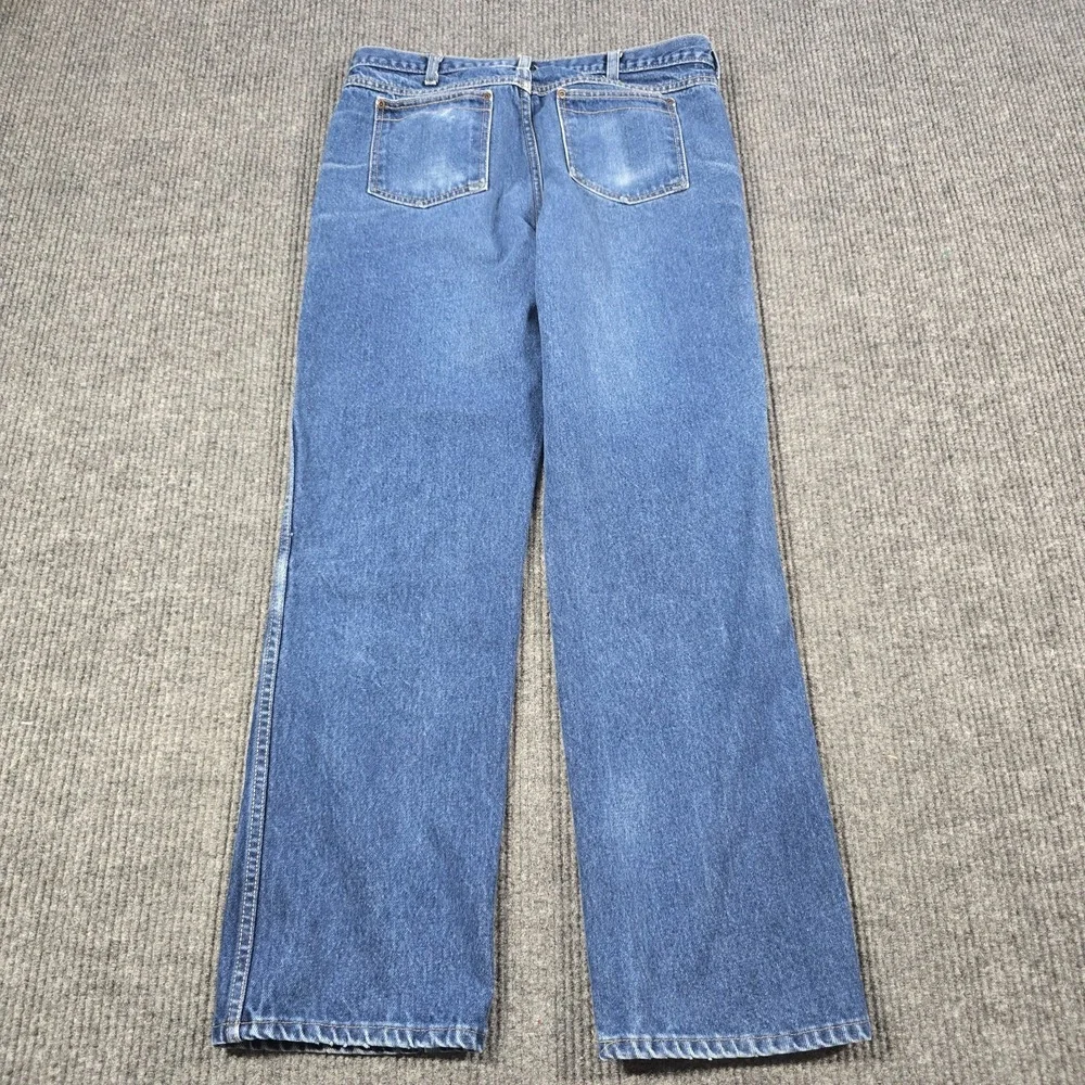 Vintage Calvin Klein Jeans Mens‎ 34x29 Blue Stone Wash Union Made in USA 90s